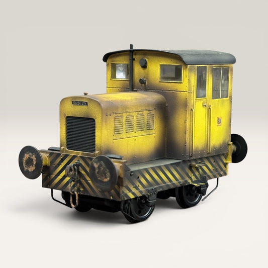 Heljan Ruston 48DS - Industrial - Custom Weathered - O Scale