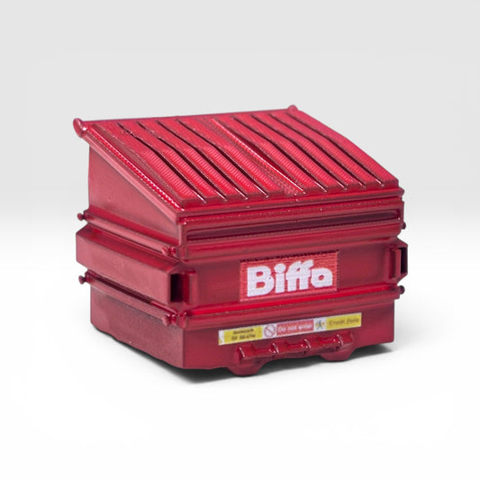 'Biffa' Front End Loading Bin - Pristine - OO Gauge