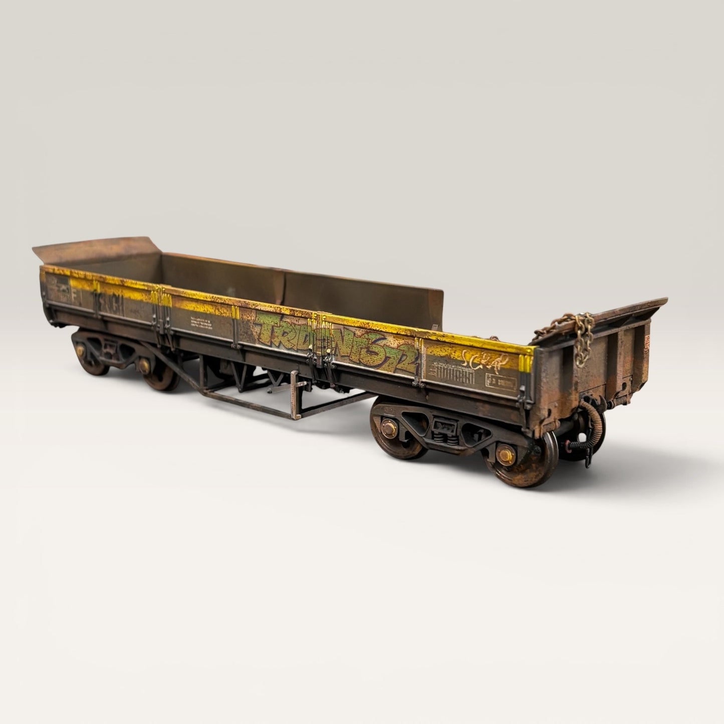Dapol YCV Turbot Wagon Engineers Dutch - Vandalised & Heavily Weathered (B-Stock)