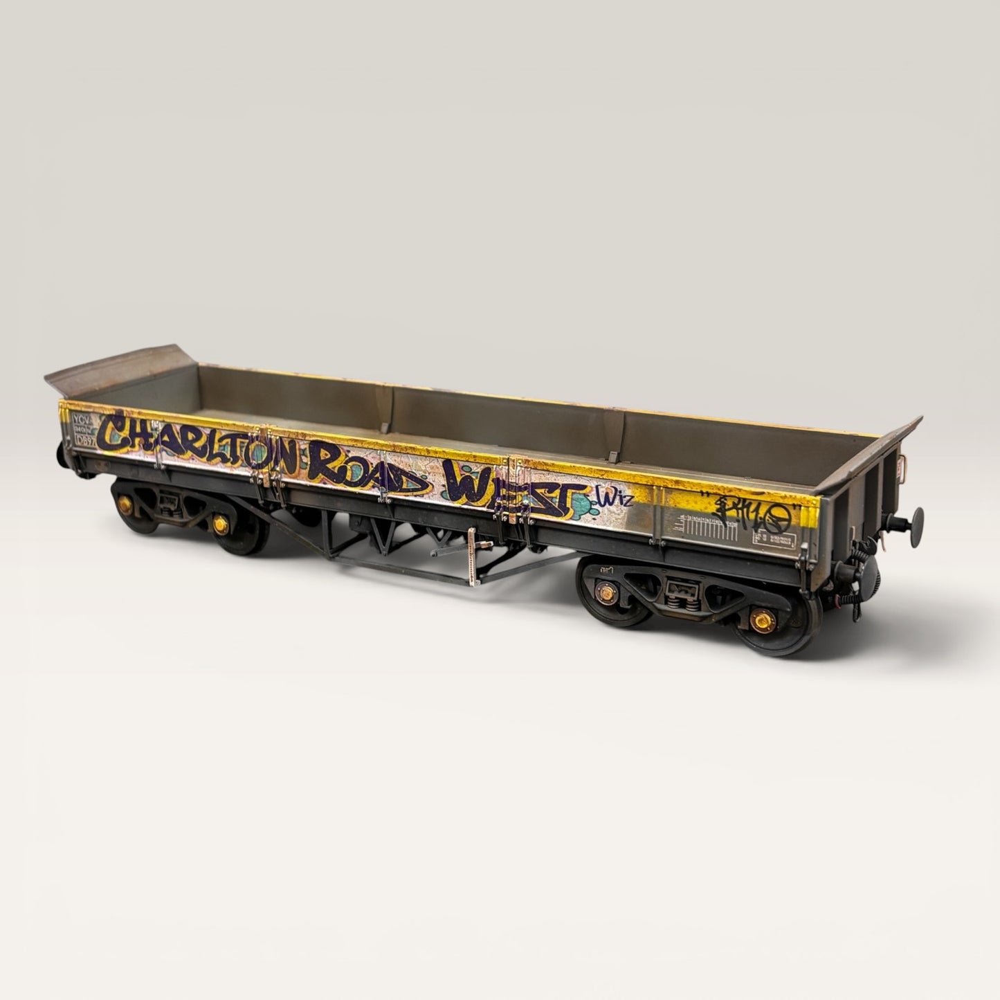 Dapol YCV Turbot Wagon Engineers Dutch - Vandalised & Weathered (B-Stock)
