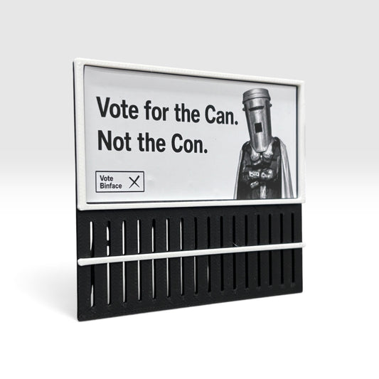 Freestanding Billboard Advertising 'Count Binface' TT:120