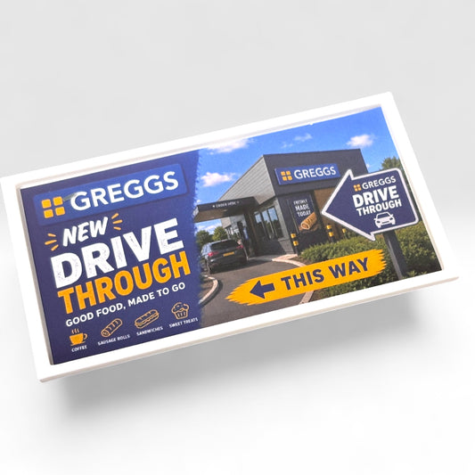 Billboard Advertising Hoarding 'Greggs' TT:120