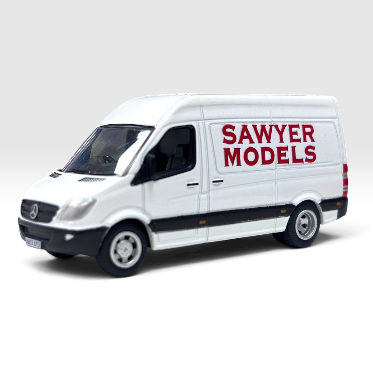 Oxford Diecast White Mercedes Sprinter - 1:76 - 76MSV004