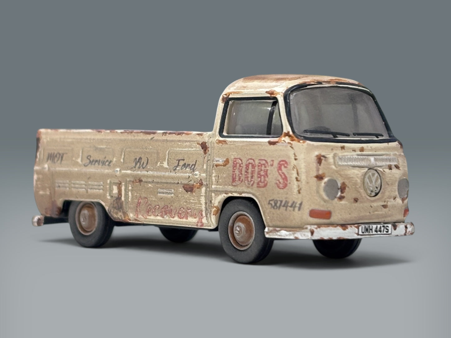 Oxford Diecast VW T2 Bay Window Retro Garage Pick Up - 1:76