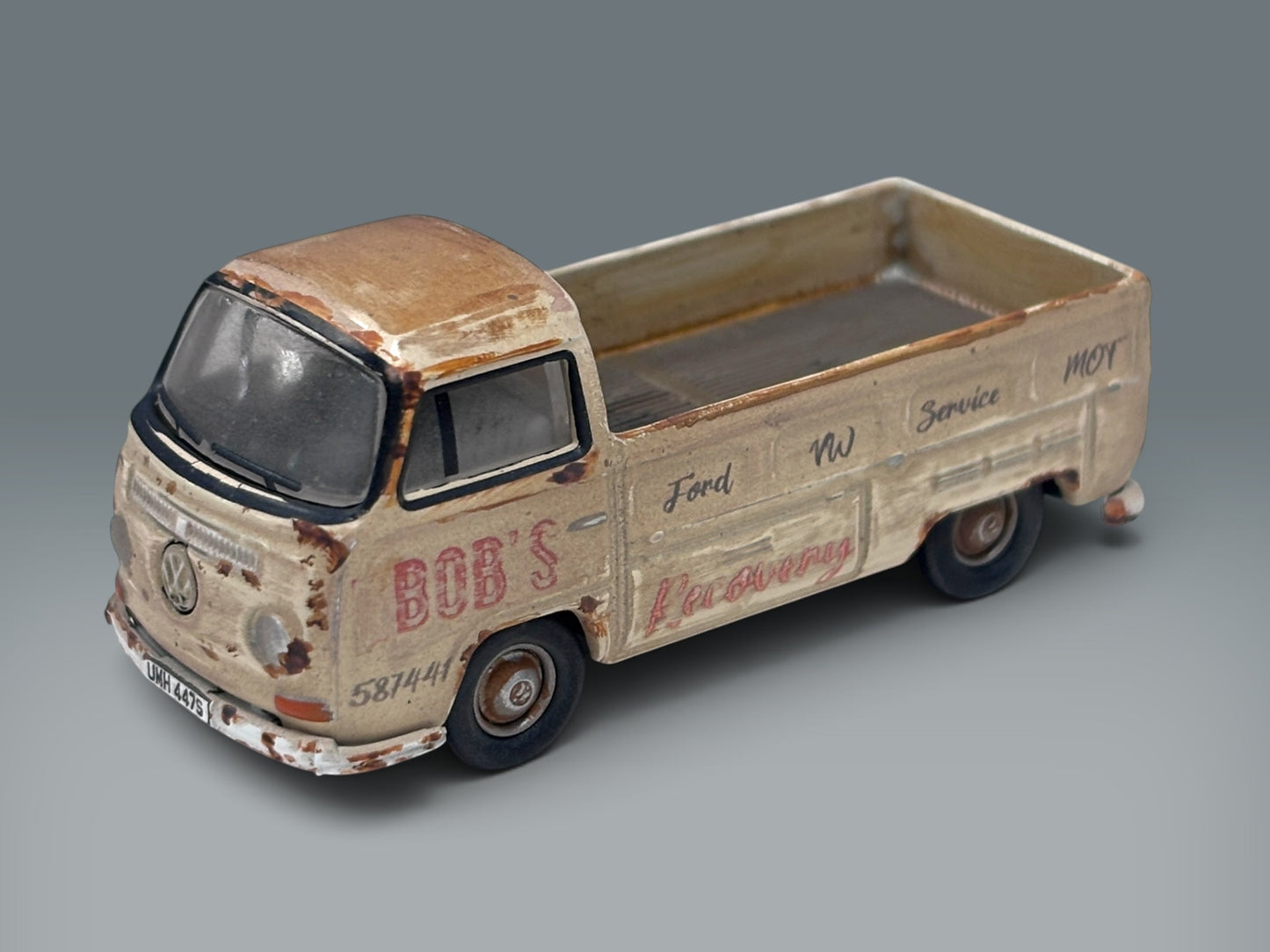 Oxford Diecast VW T2 Bay Window Retro Garage Pick Up - 1:76