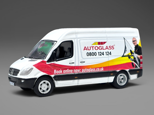 Oxford Diecast Mercedes Sprinter Van - Autoglass - 1:76