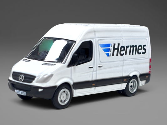 Oxford Diecast Mercedes Sprinter Van - Hermes - 1:76