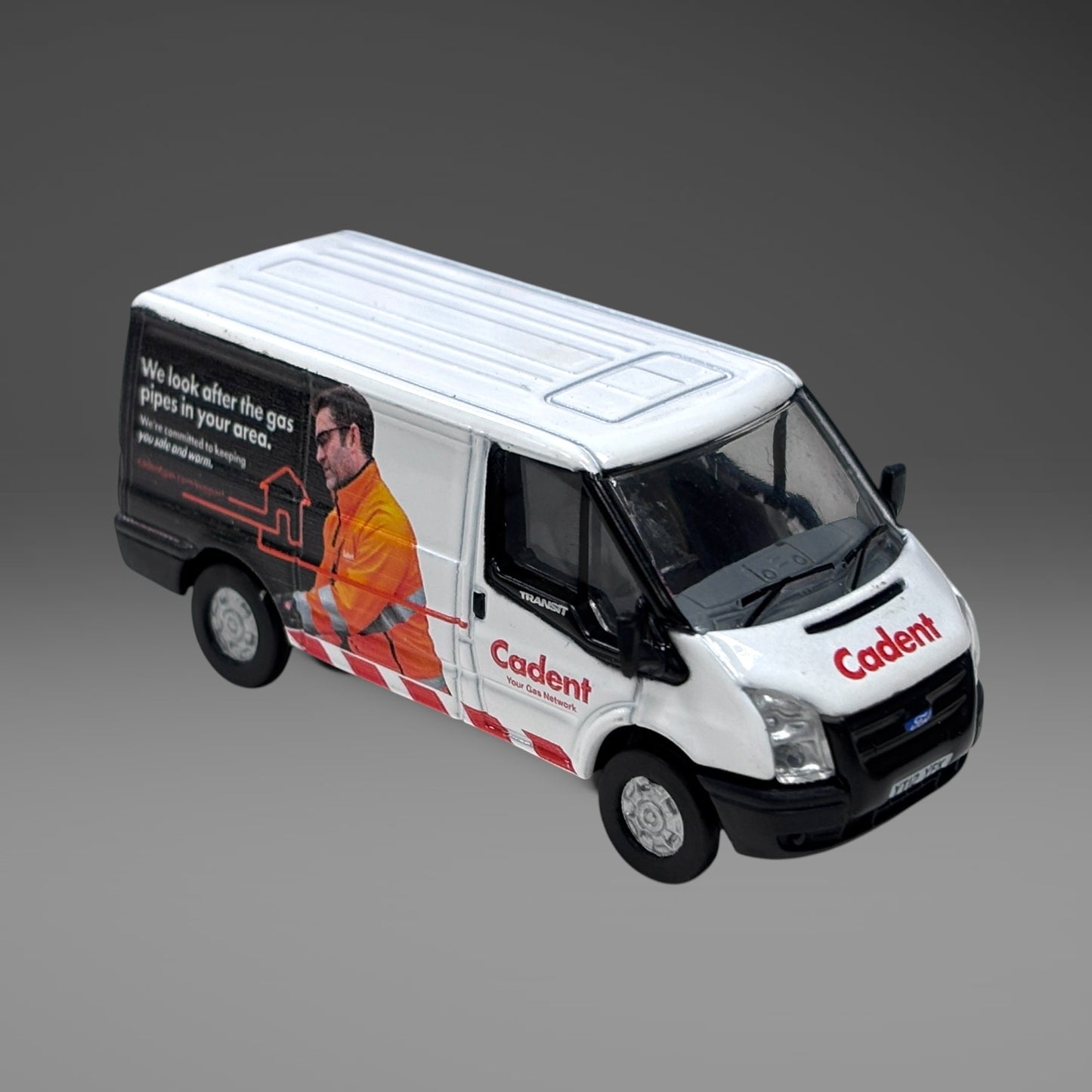 Oxford Diecast Transit Mk5 Van - Cadent Graphic - 1:76