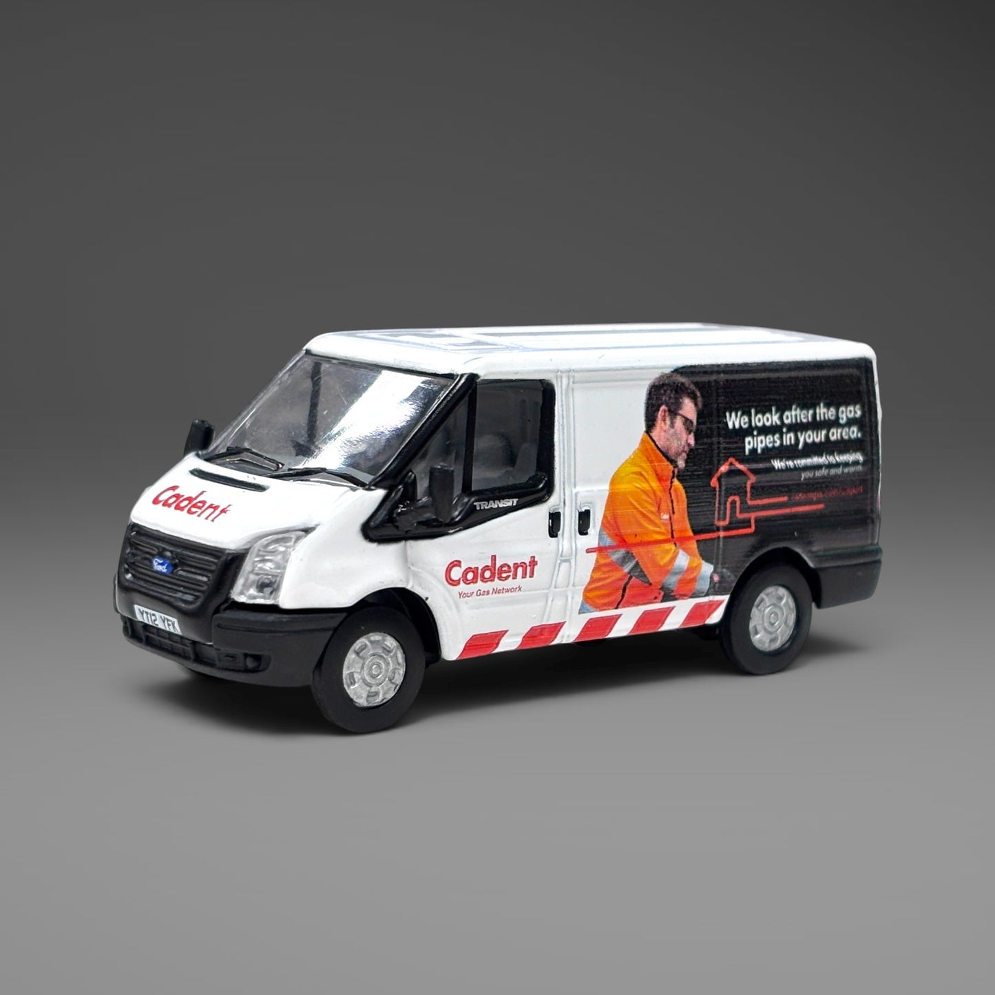 Oxford Diecast Transit Mk5 Van - Cadent Graphic - 1:76