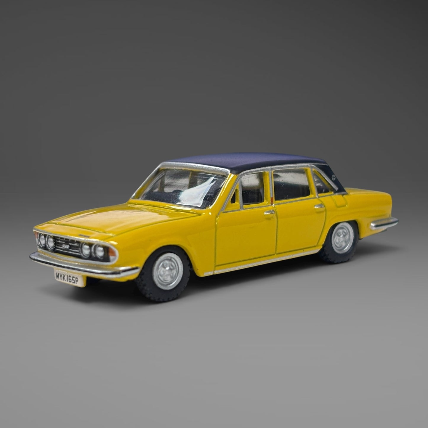 Oxford Diecast Saffron Triumph 2500 - 1:76 Scale