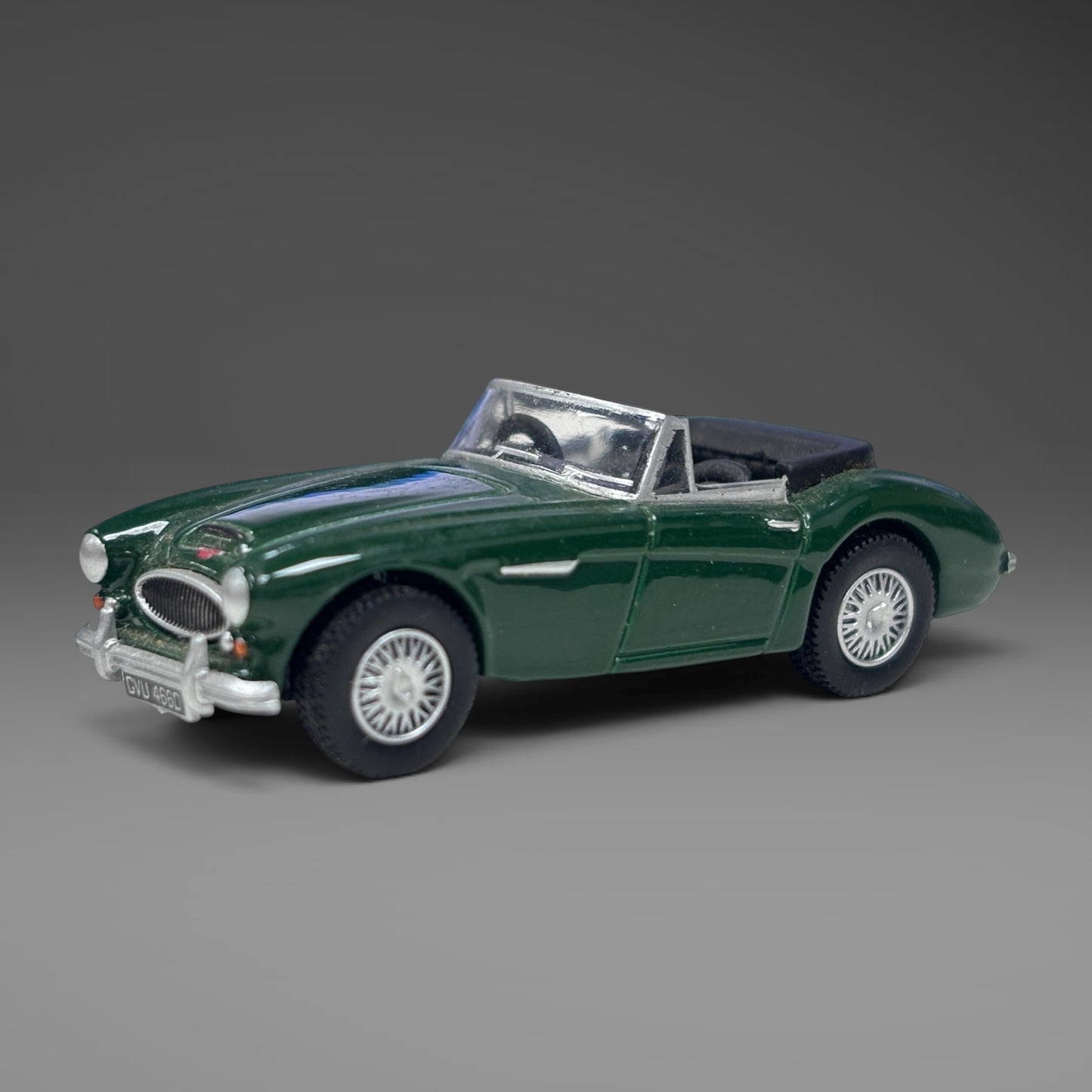 Oxford Diecast Austin Healey 3000 British Racing Green - 1:76 Scale