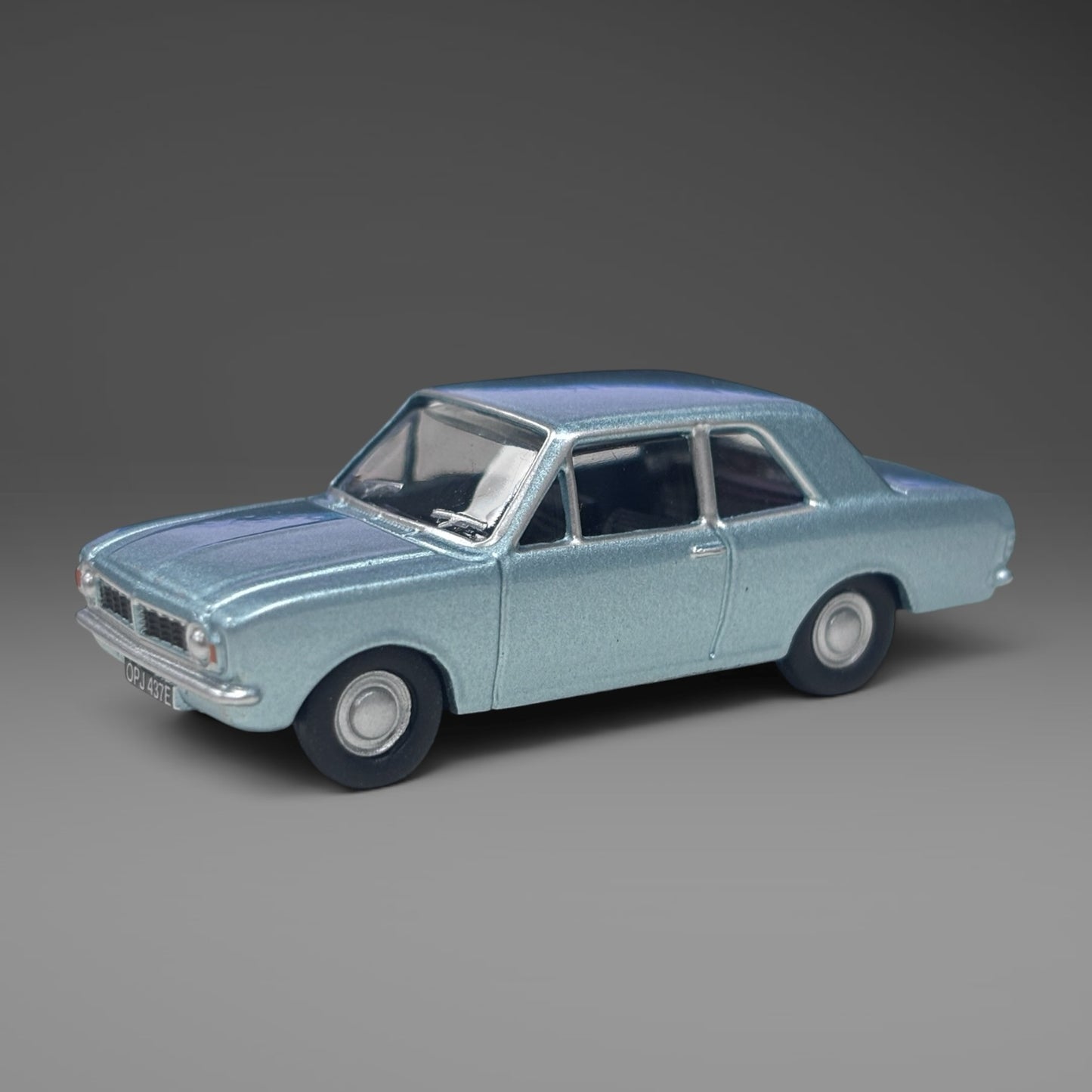 Oxford Diecast Ford Cortina MKII Blue Mink - 1:76 Scale