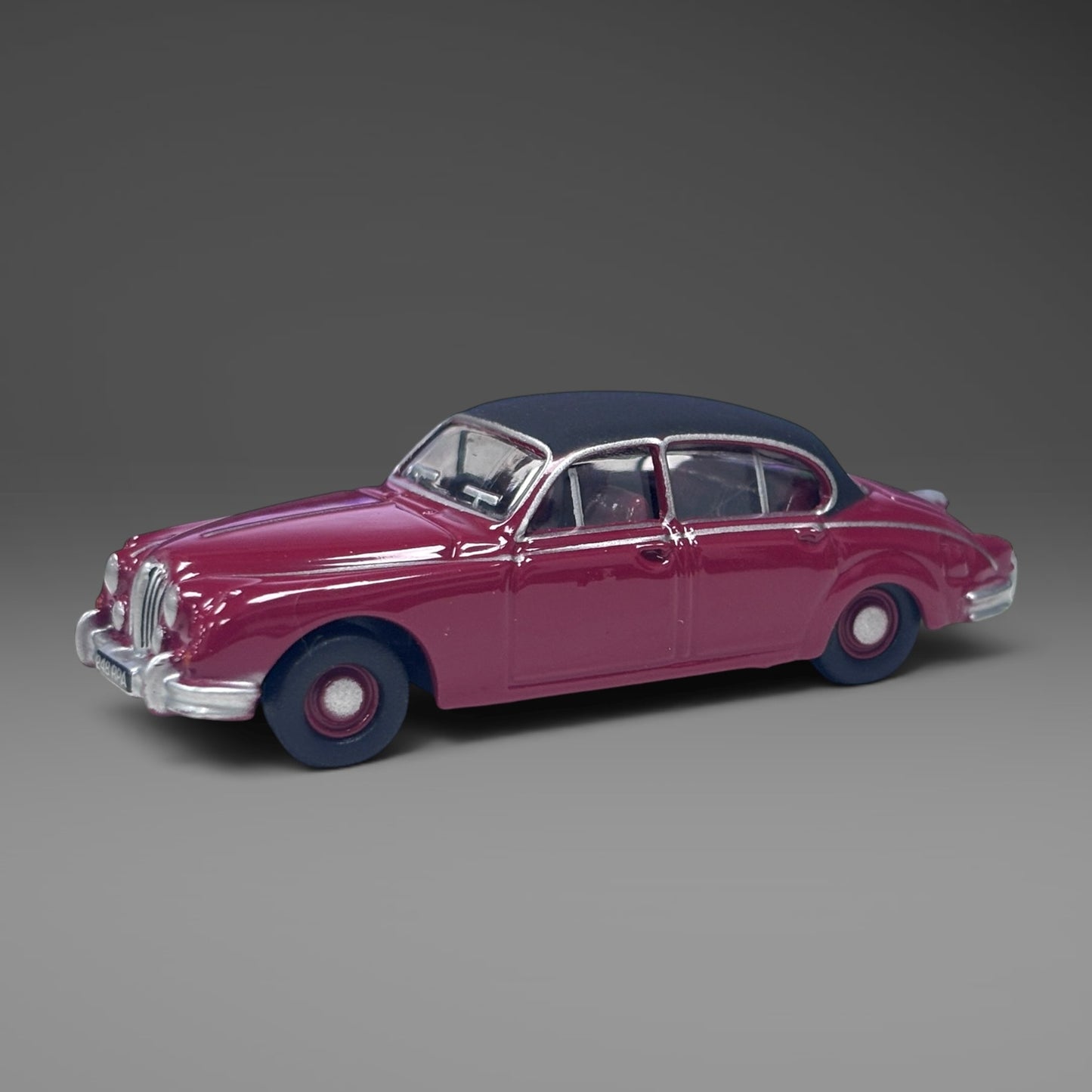 Oxford Diecast Jaguar MKII Jag Regency Red - 1:76 Scale