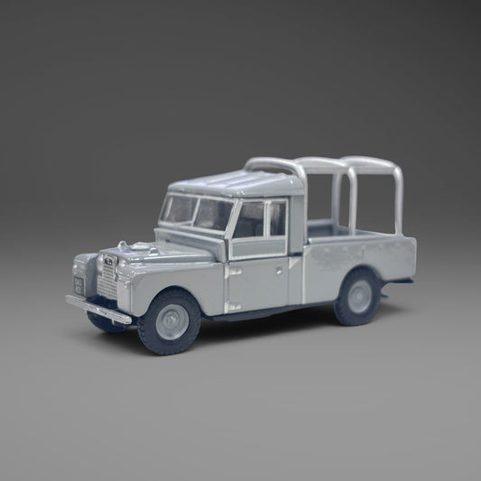 Oxford Diecast Land Rover Ser 1 Grey - 1:76 Scale