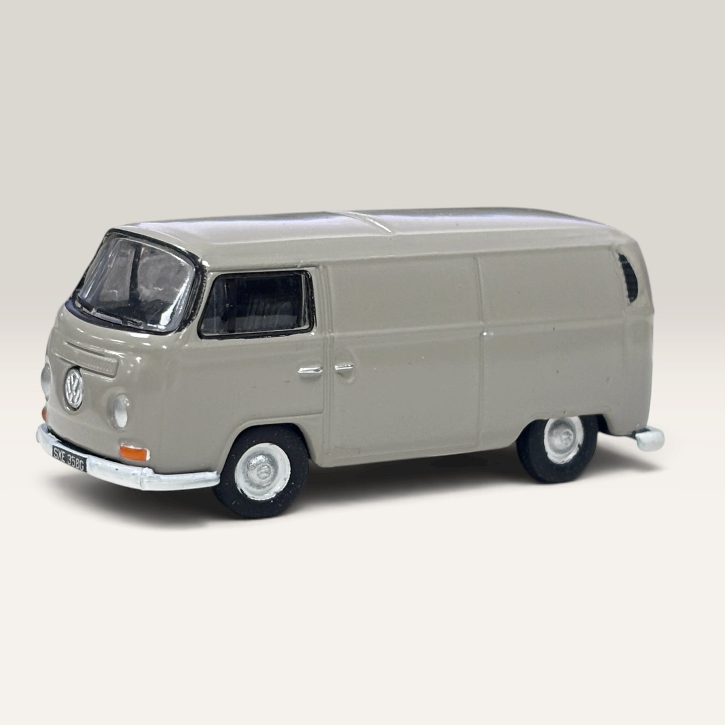 Oxford Diecast VW Bay Window Van Light Grey - 1:76 Scale
