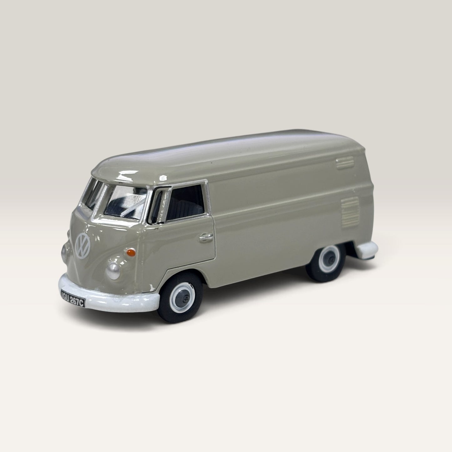 Oxford Diecast VW T1 Van Light Grey - 1:76 Scale