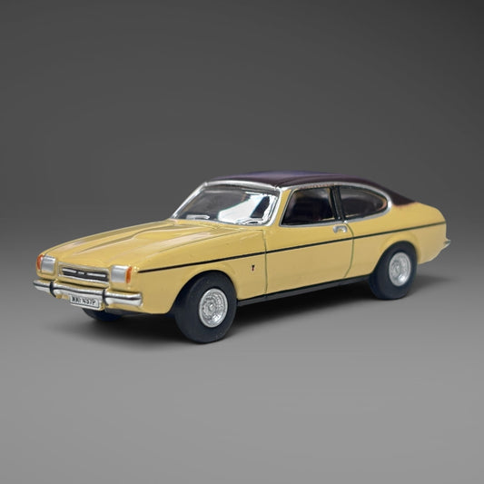 Oxford Diecast Sahara Beige Ford Capri MK2 - 1:76 Scale