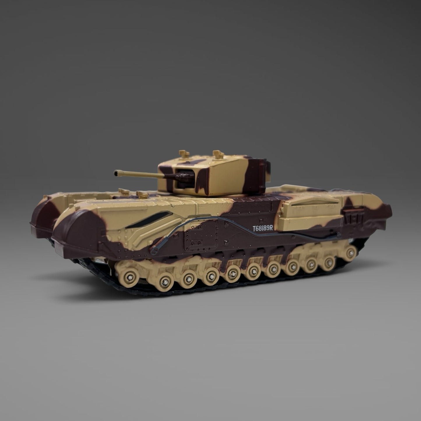 Oxford Diecast Churchill Tank MKIII Kingforce - Major King - 1:76 Scale