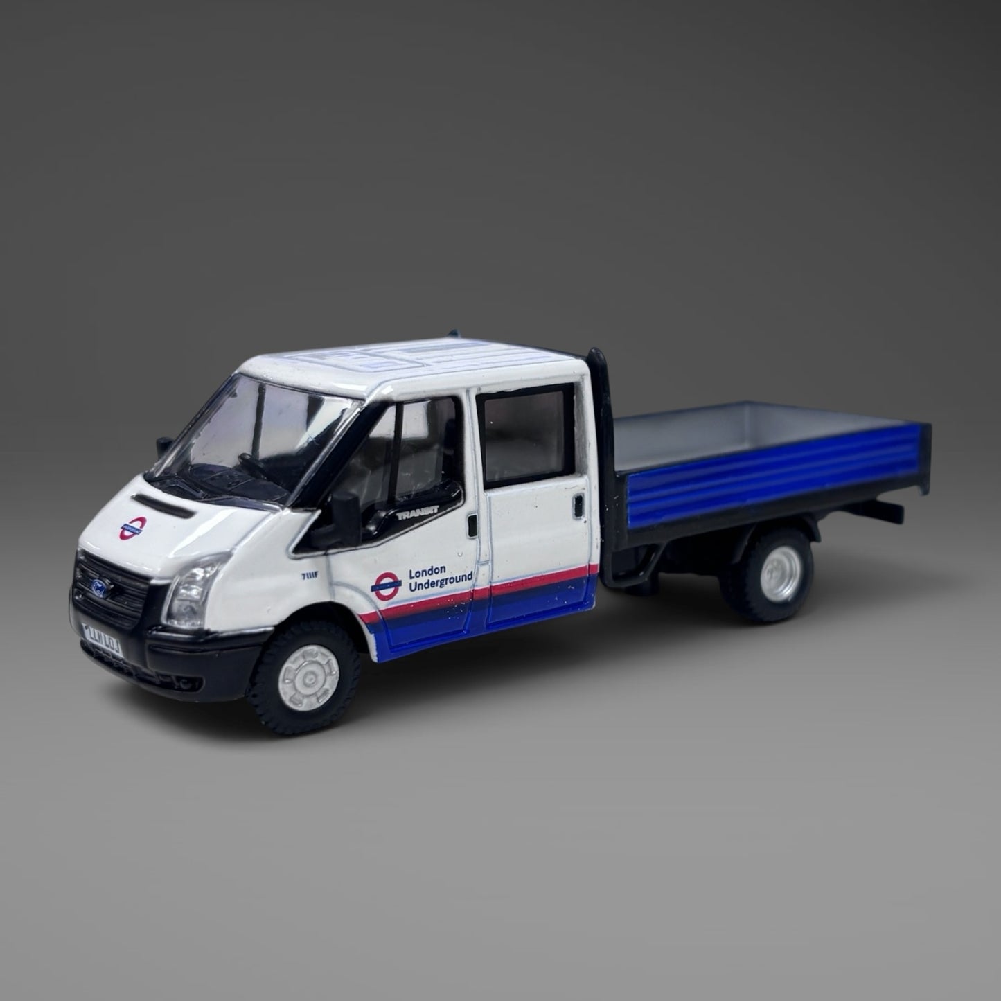 Oxford Diecast Ford Transit Dropside London Underground - 1:76 Scale