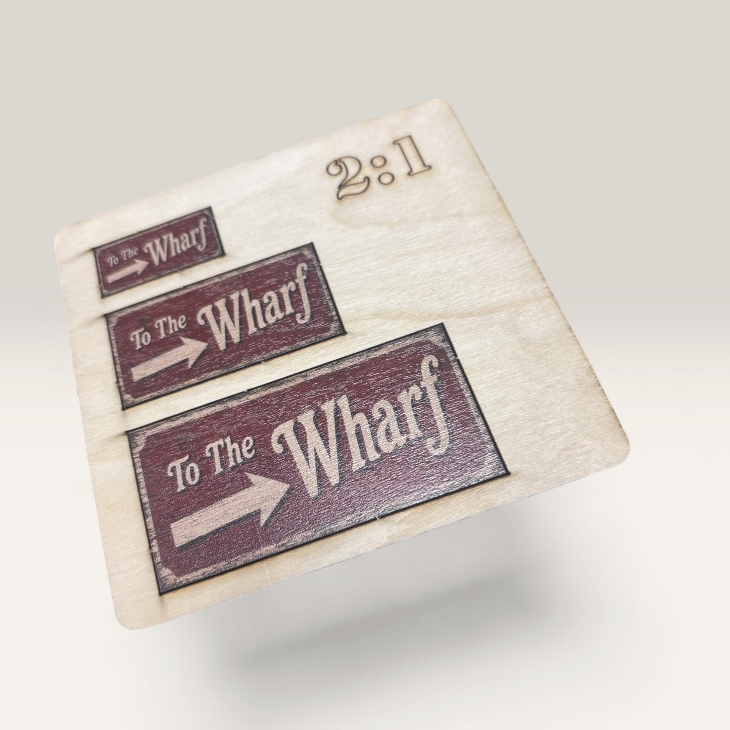 Custom Printed Wooden Signs