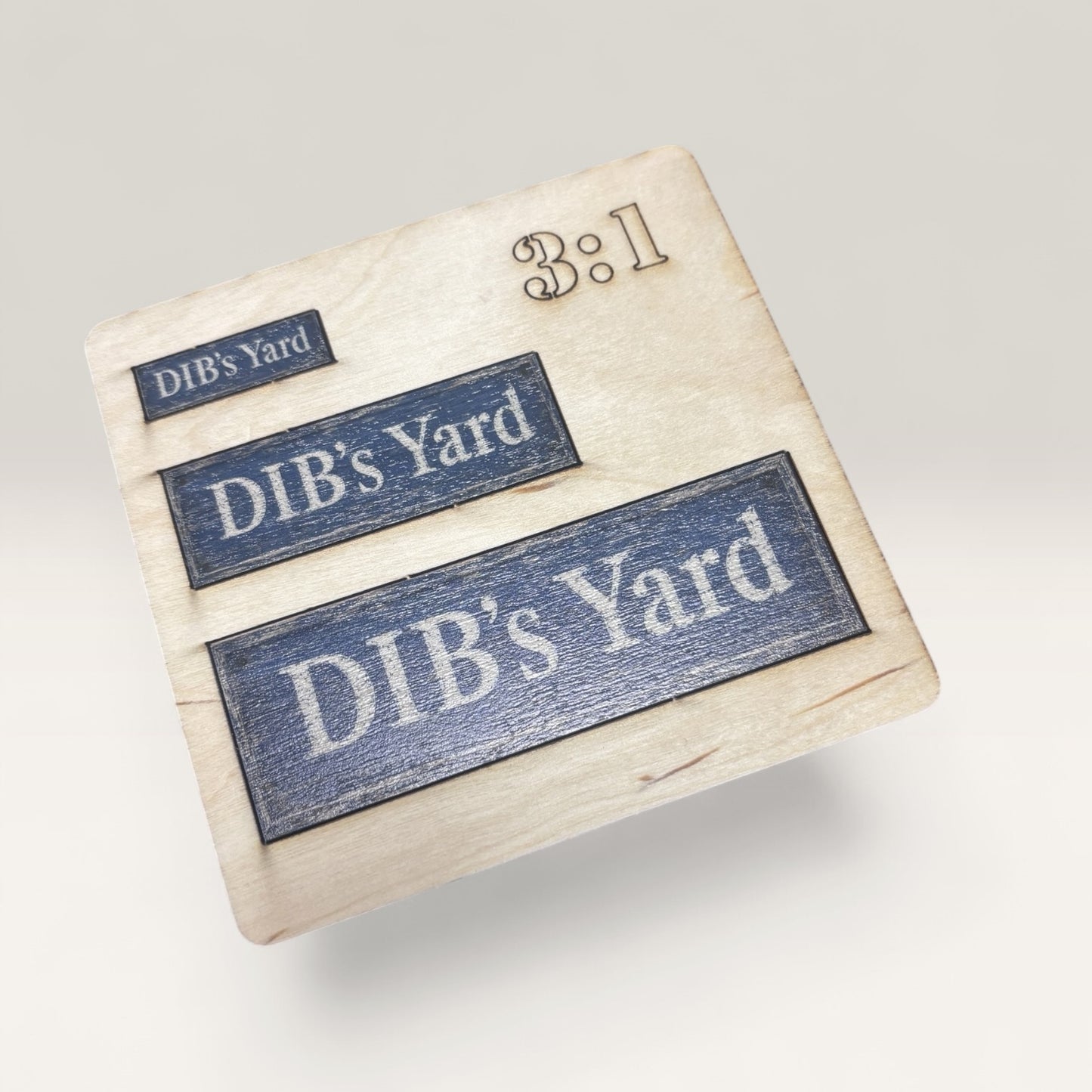 Custom Printed Wooden Signs