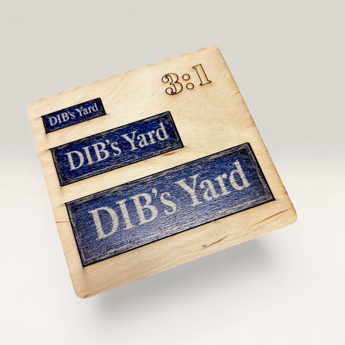 Custom Printed Wooden Signs