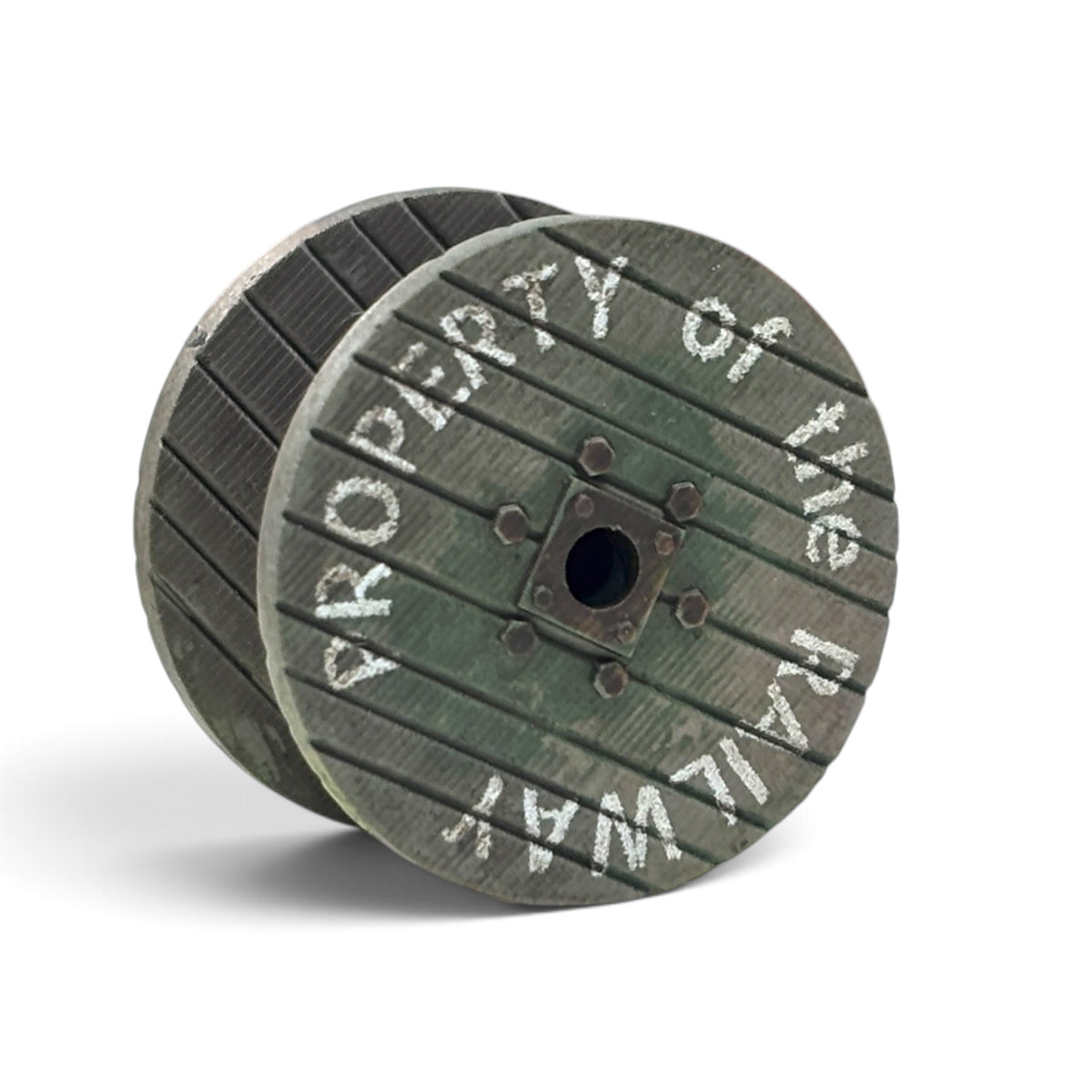 Cable Drums 25mm  - Railway Property Logo