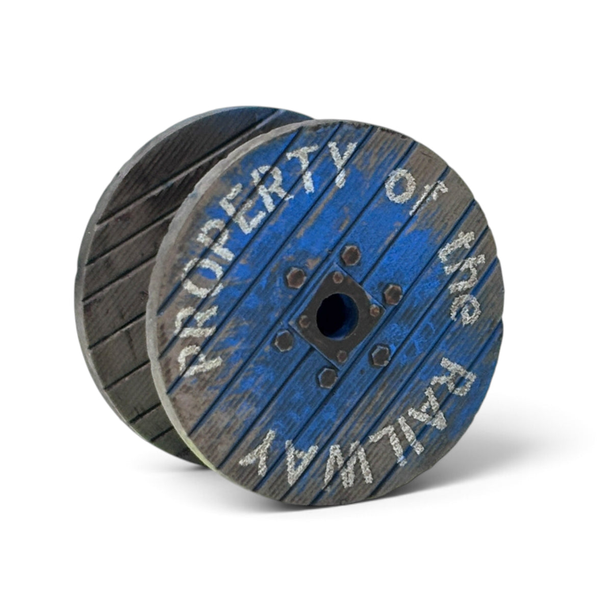 Cable Drums 25mm  - Railway Property Logo