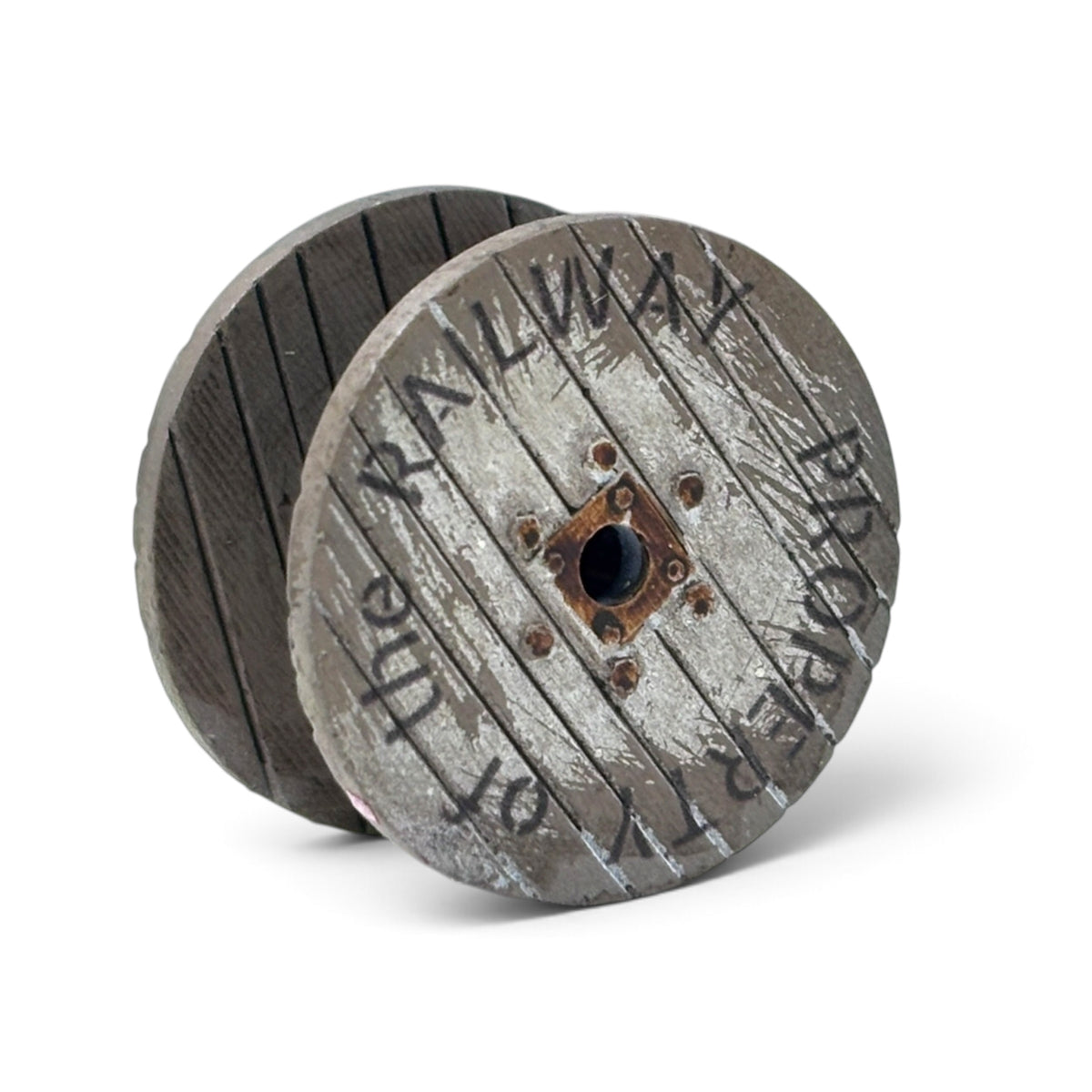 Cable Drums 25mm  - Railway Property Logo