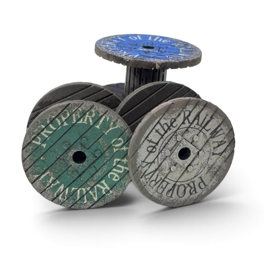 Cable Drums 25mm  - Railway Property Logo
