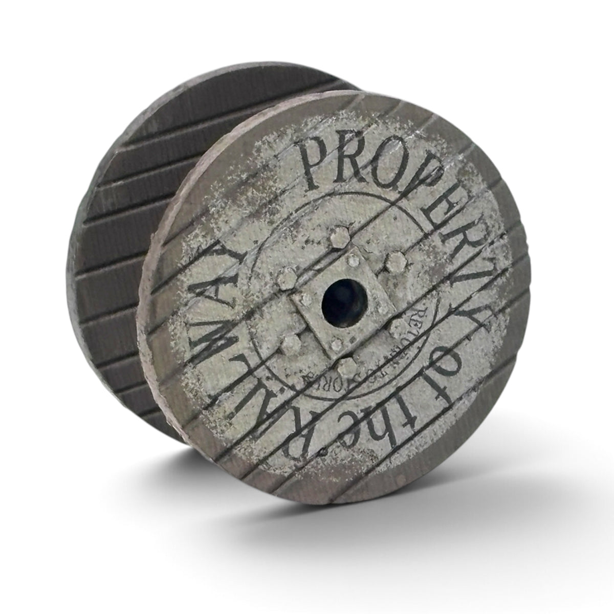 Cable Drums 15mm  - Railway Property Logo