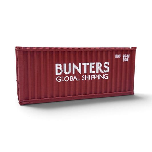 Custom Printed 20ft Shipping Container - OO Gauge - Style 1