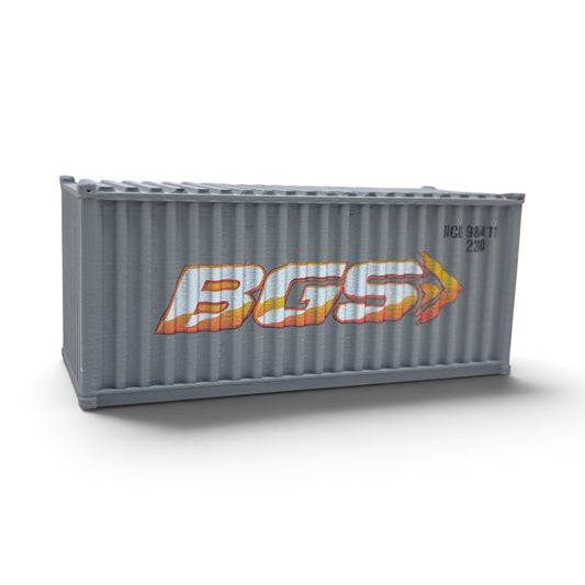 Custom Printed 20ft Shipping Container - OO Gauge - Style 3