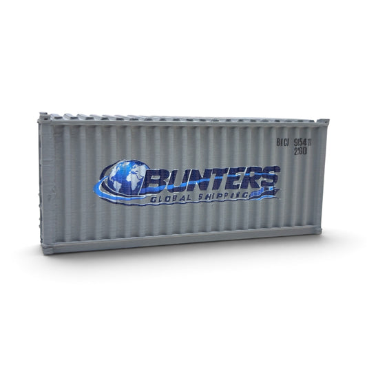Custom Printed 20ft Shipping Container - OO Gauge - Style 2