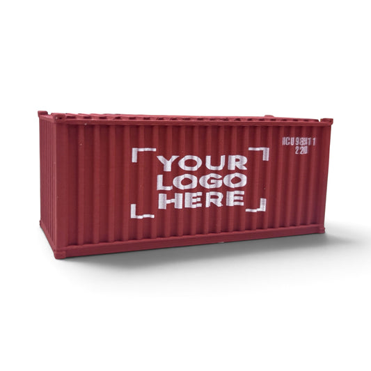 Custom Printed 20ft Shipping Container - OO Gauge - Style 4