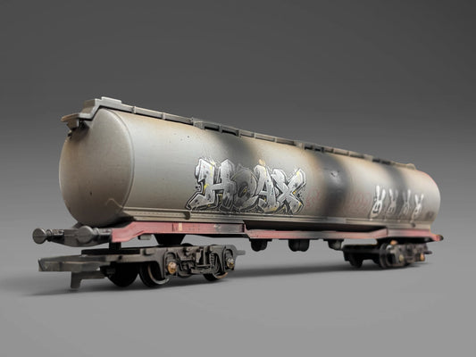 Hornby 100T TEA Tanker - Graffiti & Weathered - OO Gauge