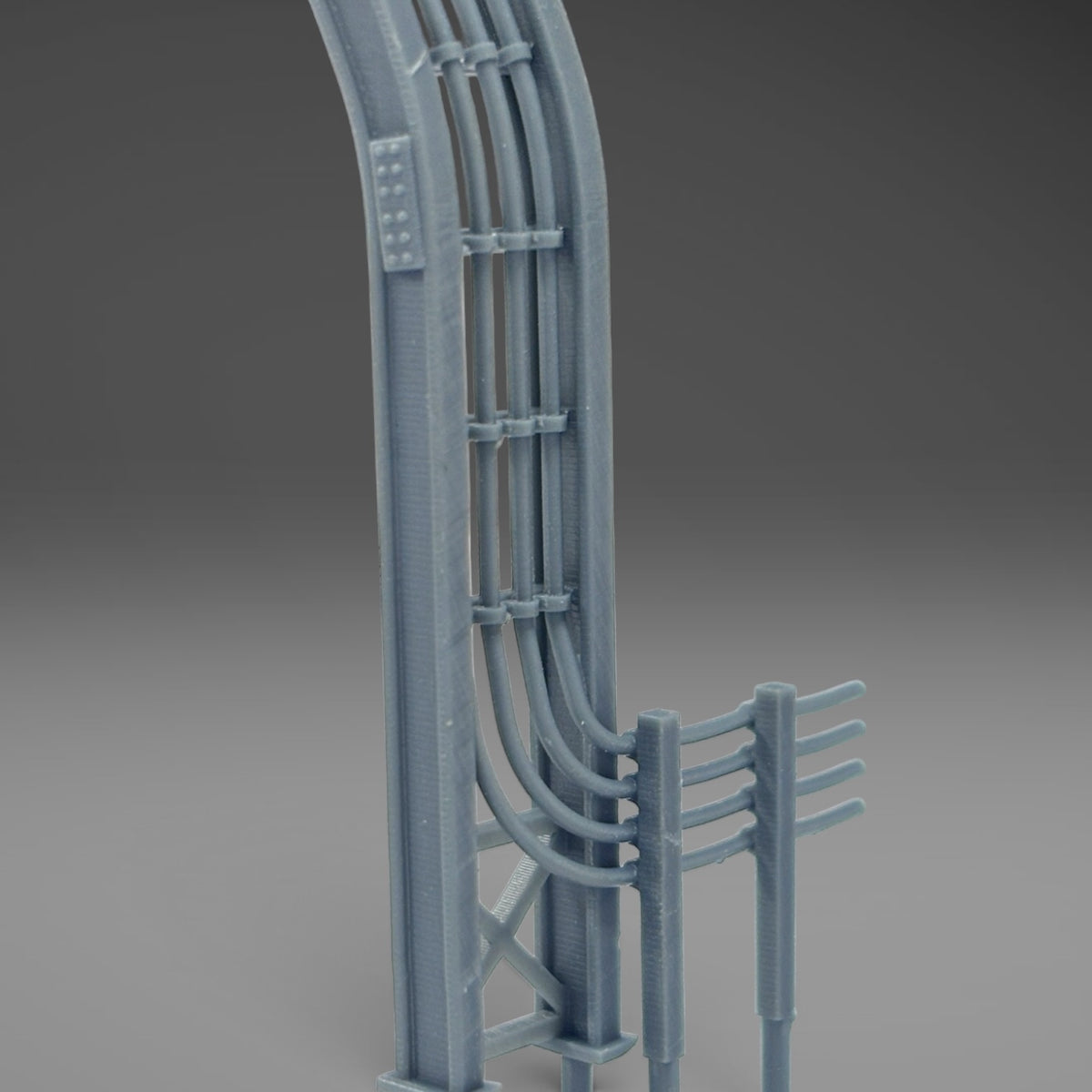 RR9002D Double Track Cable Bridge LU - OO Gauge