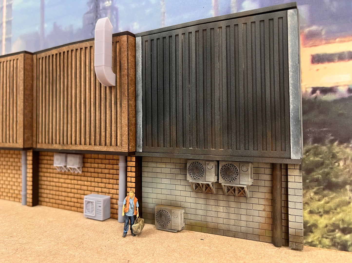 Low Relief Industrial Unit - Vanguard for OO