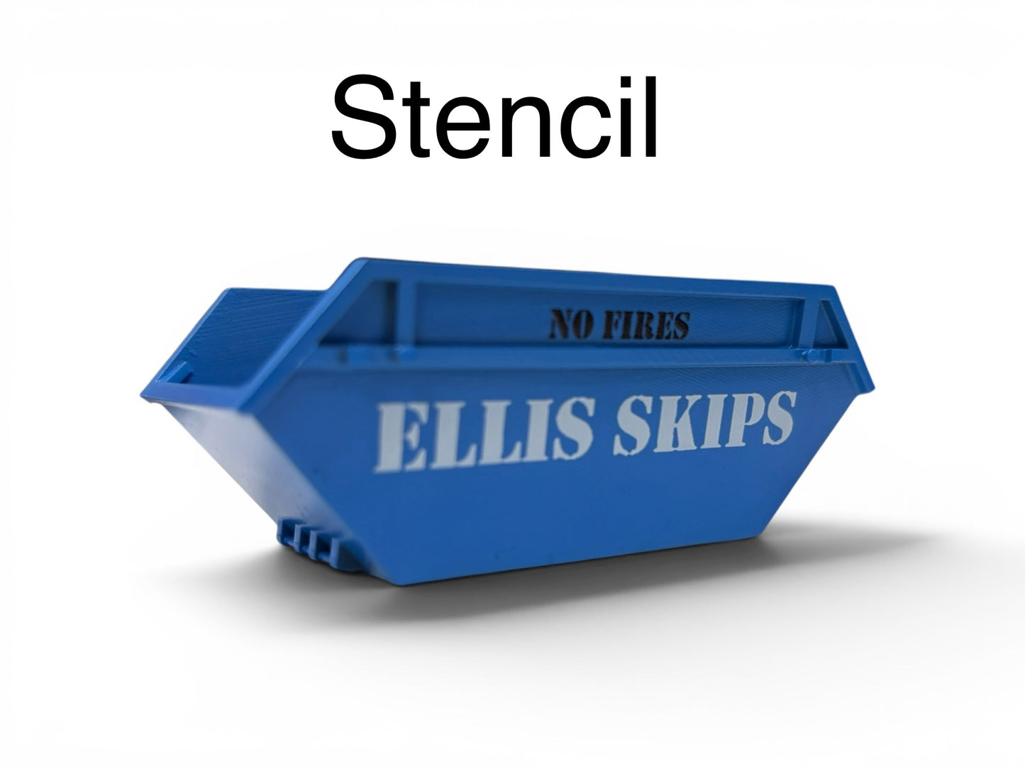 Stackable Skips with Custom Text - OO Gauge