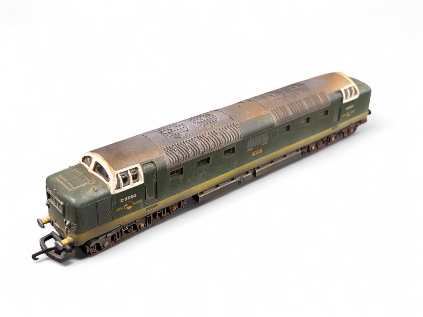 Lima Deltic Green - OO Gauge - Weathered - Pre-owned