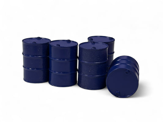 Oil Drums - Pristine Blue - O Gauge