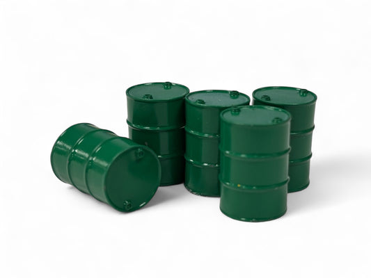 Oil Drums - Pristine Green - O Gauge