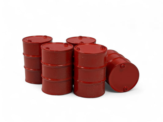 Oil Drums - Pristine Red - O Gauge