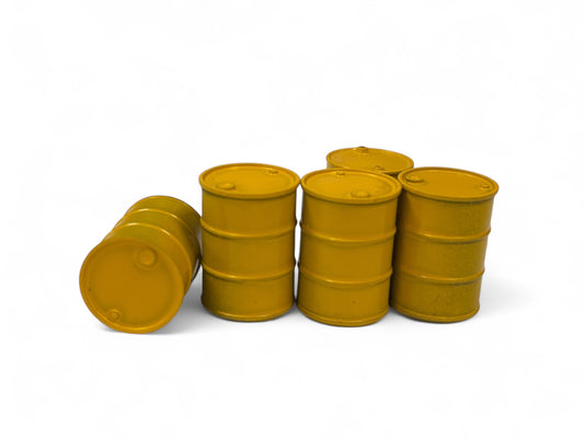 Oil Drums - Pristine Yellow - O Gauge