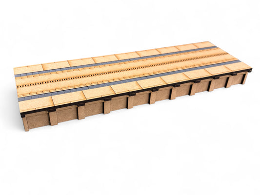 O Gauge Modern Era Island Platform Straight - 180mm