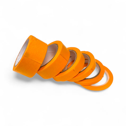 Orange Masking Tape 6 Roll Set