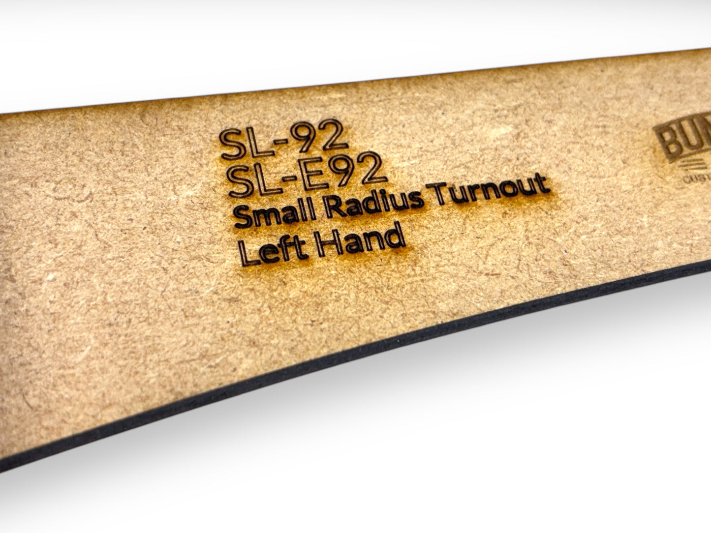 Track Turnout Template - Peco SL-91, SL-92