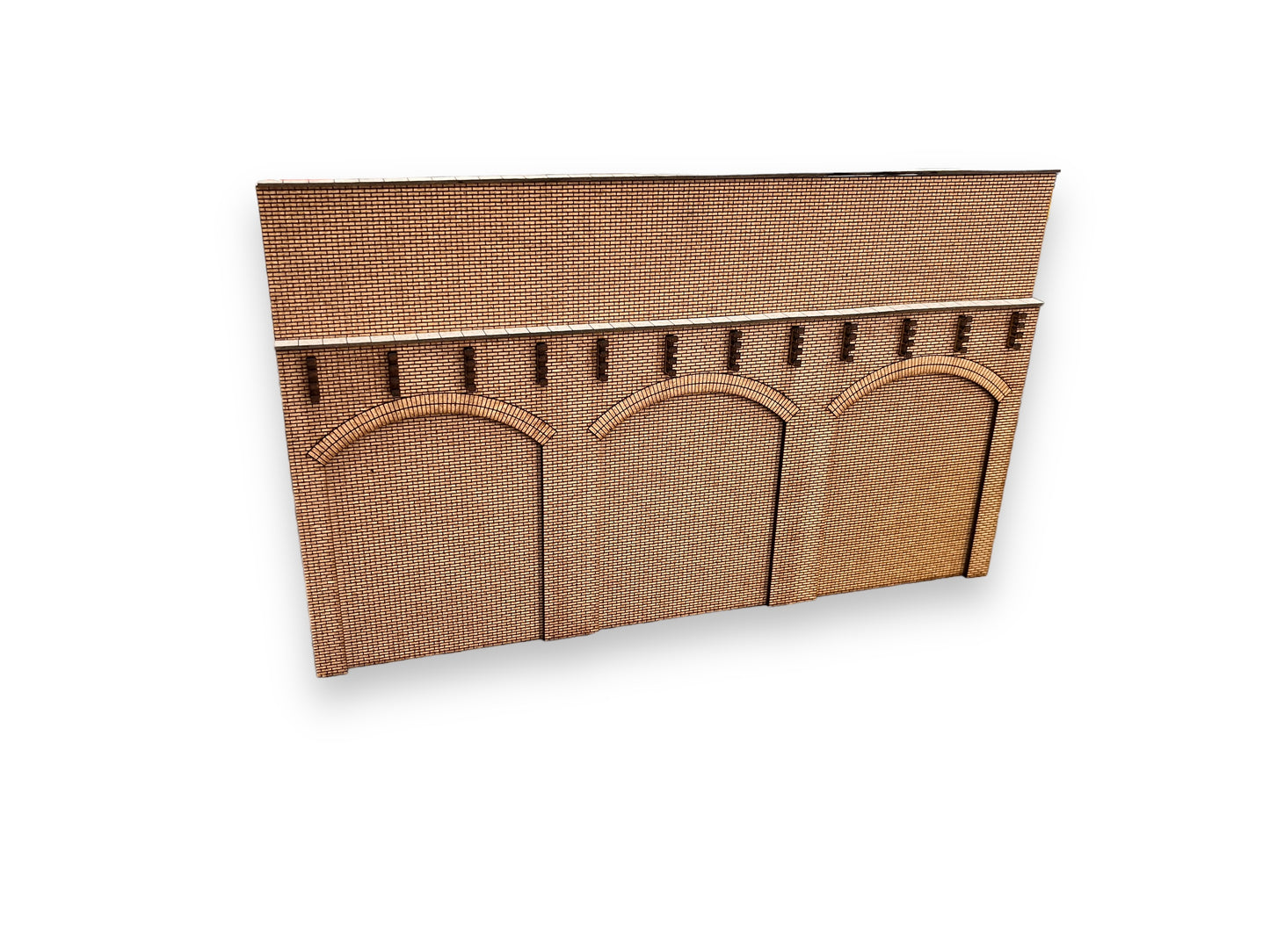 Low Relief Retaining Wall Arch Kit OO Gauge (3 Arch)