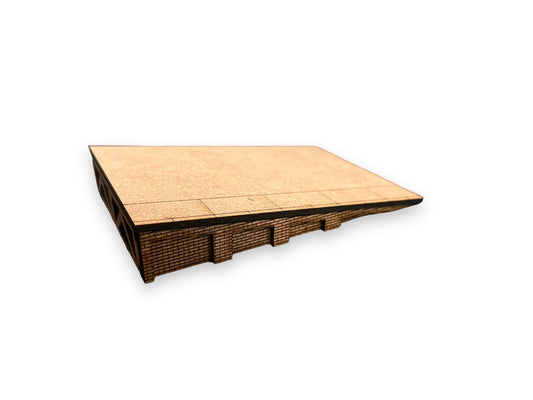 Modern Era Platform End Ramp Single Sided - Brick Base