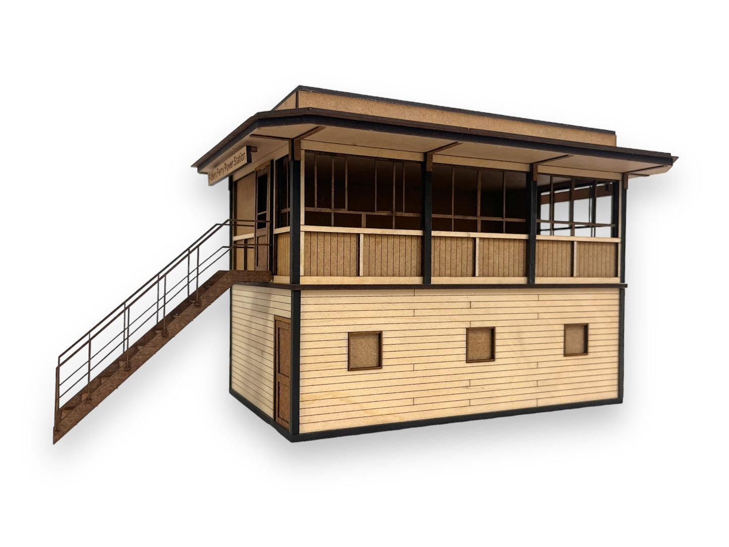 Type 15 Signal Box Kit - Wooden Base - O Gauge